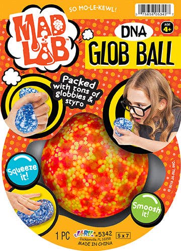 Mad Lab Glob Ball: Orange – Sensory Gems