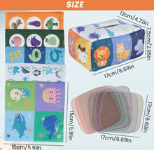 Load image into Gallery viewer, Baby Tissue Box Toy, Sensory Toy for Baby 6-12 months
