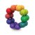 Load image into Gallery viewer, Rainbow Rotating Decompression Balls, Fidget, Sensory Fidget, Stress Relief Fidget
